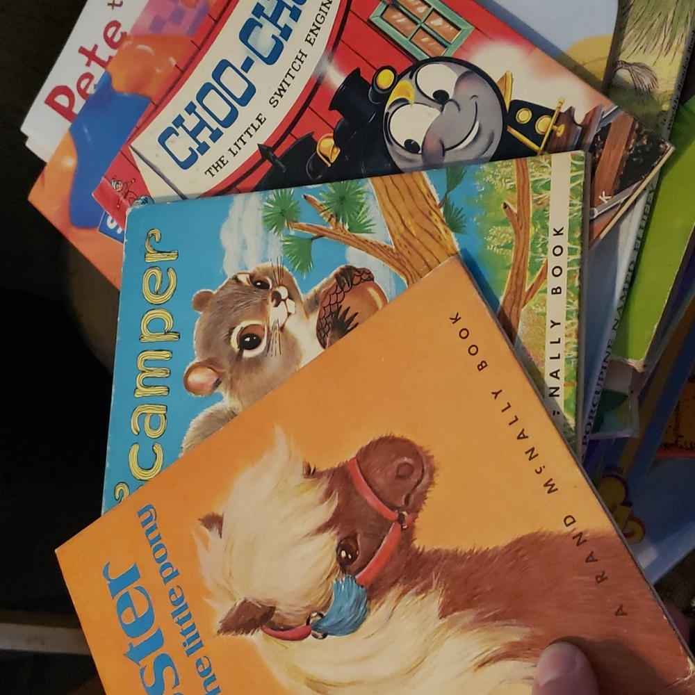 Lot Vintage Tip top elf books by Rand McNally